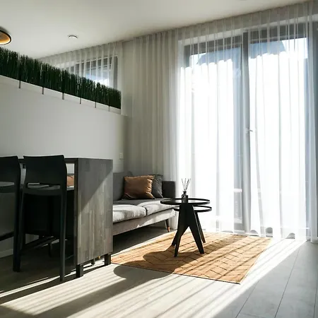 Cohost I Amazing Apt, W-balcony, A-c And Garage Parking, Center