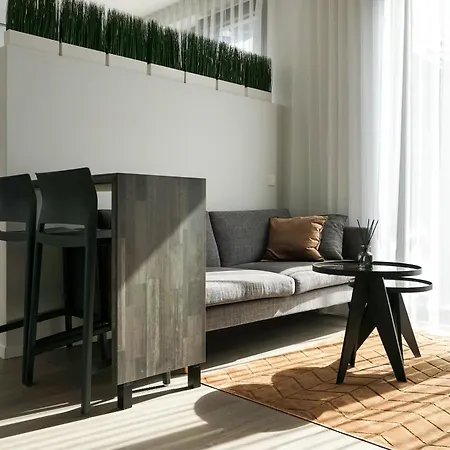 Cohost I Amazing Apt, W-balcony, A-c And Garage Parking, Center Wilna