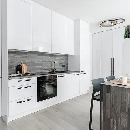 Cohost I Amazing Apt, W-balcony, A-c And Garage Parking, Center * Wilna